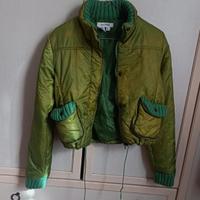 Piumino Zara Verde e Giallo giovanile