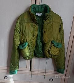 Piumino Zara Verde e Giallo giovanile