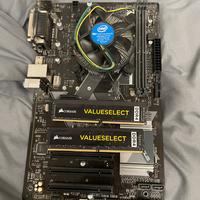 Schera madre+ processore +RAM