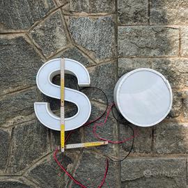 Lettere x insegne luminose 