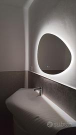 Specchio retroilluminato led 3 tonalità
