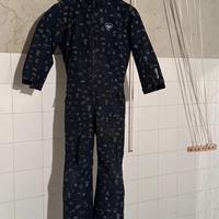Rossignol one-piece ski suit kids size 6