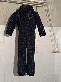 Rossignol one-piece ski suit kids size 6