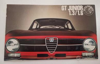 Alfa Romeo Spider Junior 1.3 1.6 1972-74 Brochure