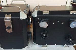 Valigie MyTech + telai Honda Transalp 700