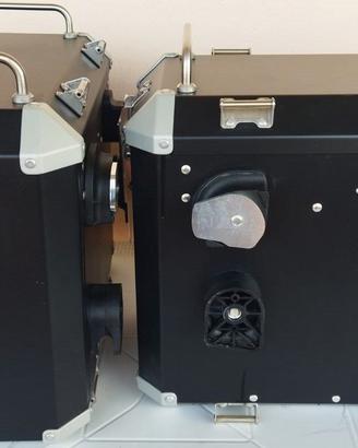 Valigie MyTech + telai Honda Transalp 700