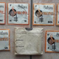 VECCHIE CORDE CHITARRA VINTAGE