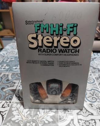 Orologio/radio da polso anni 80'