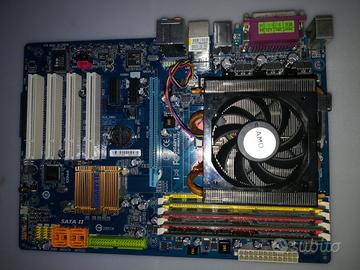 s/madre GA-M56S-S3 più Radeon hd3870 ddr4 completa