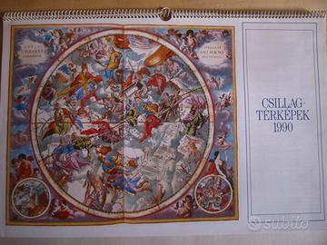 Calendario CellariusAndreasPlanisferoCeleste 1990