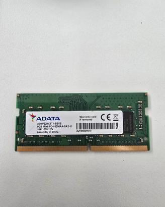 ram 8gb ddr4