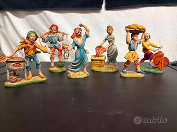 Presepe varie statuine