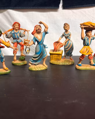 Presepe varie statuine