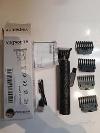 Rasoio elettrico regolabarba ricaricabile usb