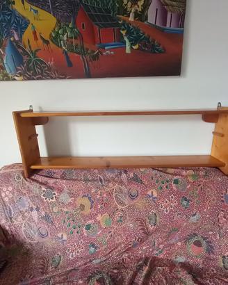 Mensola in legno 125 cm
