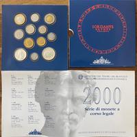 SERIE DIVISIONALE REPUBBLICA ITALIANA 2000 - FDC