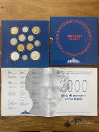 SERIE DIVISIONALE REPUBBLICA ITALIANA 2000 - FDC