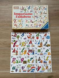 Puzzle in legno Impariamo l'alfabeto Ravensburger