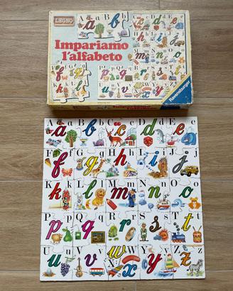 Puzzle in legno Impariamo l'alfabeto Ravensburger