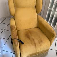 Poltrona relax elettrica reclinabile