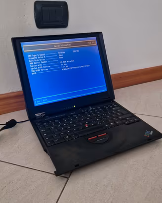 Coppia di laptop ibm thinkpad 