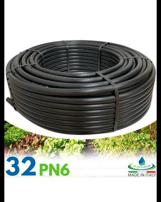 tubo polietilene 32 pn6 mt100 nuovo