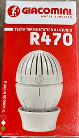 Testa termostatica radiatori R470 Giacomini - 11pz