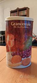 Scatola di Latta Vintage Grancereale Mulino Bianco