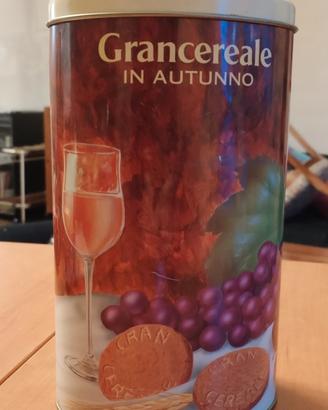Scatola di Latta Vintage Grancereale Mulino Bianco