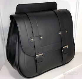 Borsa laterale di pelle Harley /Custom e altre -30