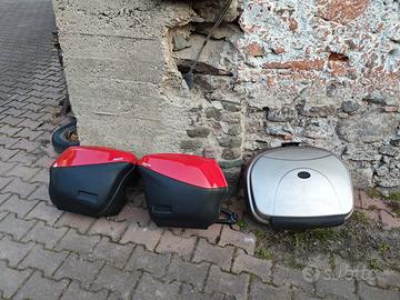 Set Touring Originale Ducati Rosso – Valigie + Top