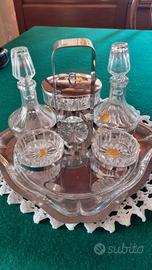 SET DA TAVOLO SALE PEPE OLIO ACETO VINTAGE ANNI 50