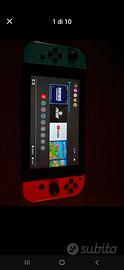NINTENDO SWITCH COMPLETA CON 9 GIOCHI