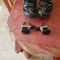 scarpe + attacchi bici da strada