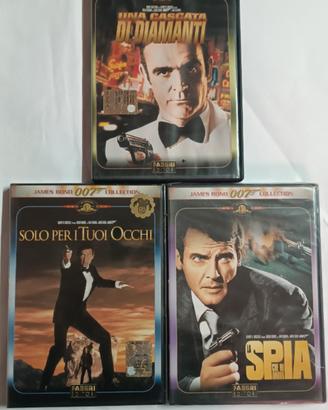 3 film dvd James bond 
