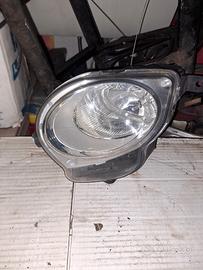 faro,griglia coperchio fiat 500 lounge