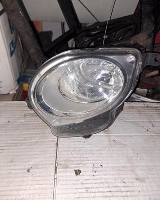 faro,griglia coperchio fiat 500 lounge