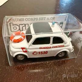 Fiat 500 Guardia Costiera BRUMM modellino