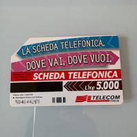 La scheda telefonica, dove vai, dove vuoi