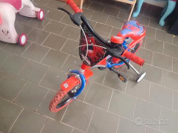 bicicletta bambino spiderman 