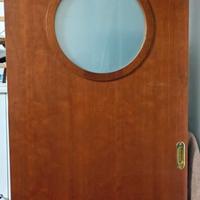 porta scorrevole in legno di ciliegio 