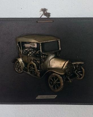 Quadretto vintage auto Fiat modello 0