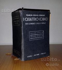 I quattro codici per le udienza civili e panali