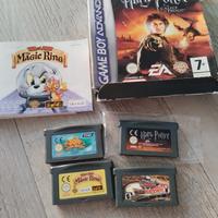 4 giochi Game Boy Advance Harry Potter  Tom Gerry