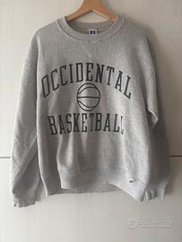 Felpa Russell Athletic Vintage 90s Made in USA tgL