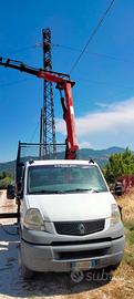Renault Master -  Cassone ribaltabile e gru