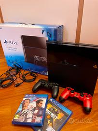 PS4 1TB + 2 joystick + 2 giochi