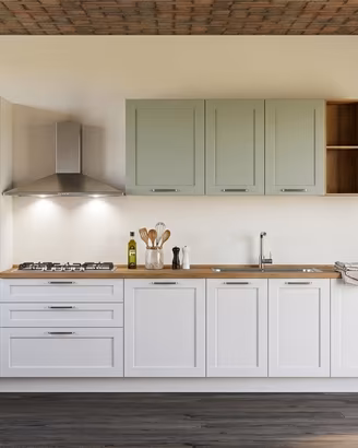 CUCINA LINEARE CON ELETTRODOMESTICI INCLUSI CUCINE