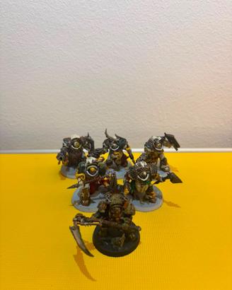 Demoni di nurgle e Death guard warhammer