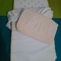 Materassino culletta più guanciale antisoffoco